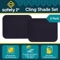 thumbnail image 2 of Bloqueador solar Safety First Cling para ventanas de coche, protección UV, 2 of 7