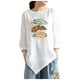 thumbnail image 1 of Camiseta de manga larga con cuello redondo y estampado informal a la moda de verano para mujer Fridja  fjkfkj1602, 1 of 4
