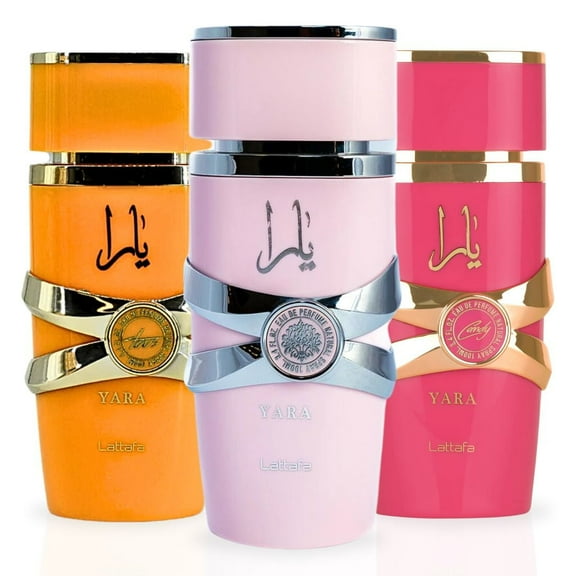 Yara, Yara Candy, Yara Tous EDP Sprays 100ML (3.4 OZ) By Lattafa | Unveil The Essence Of Sweetness With The Yara Fragrance Trio. (SWEET ESCAPE TRIO)