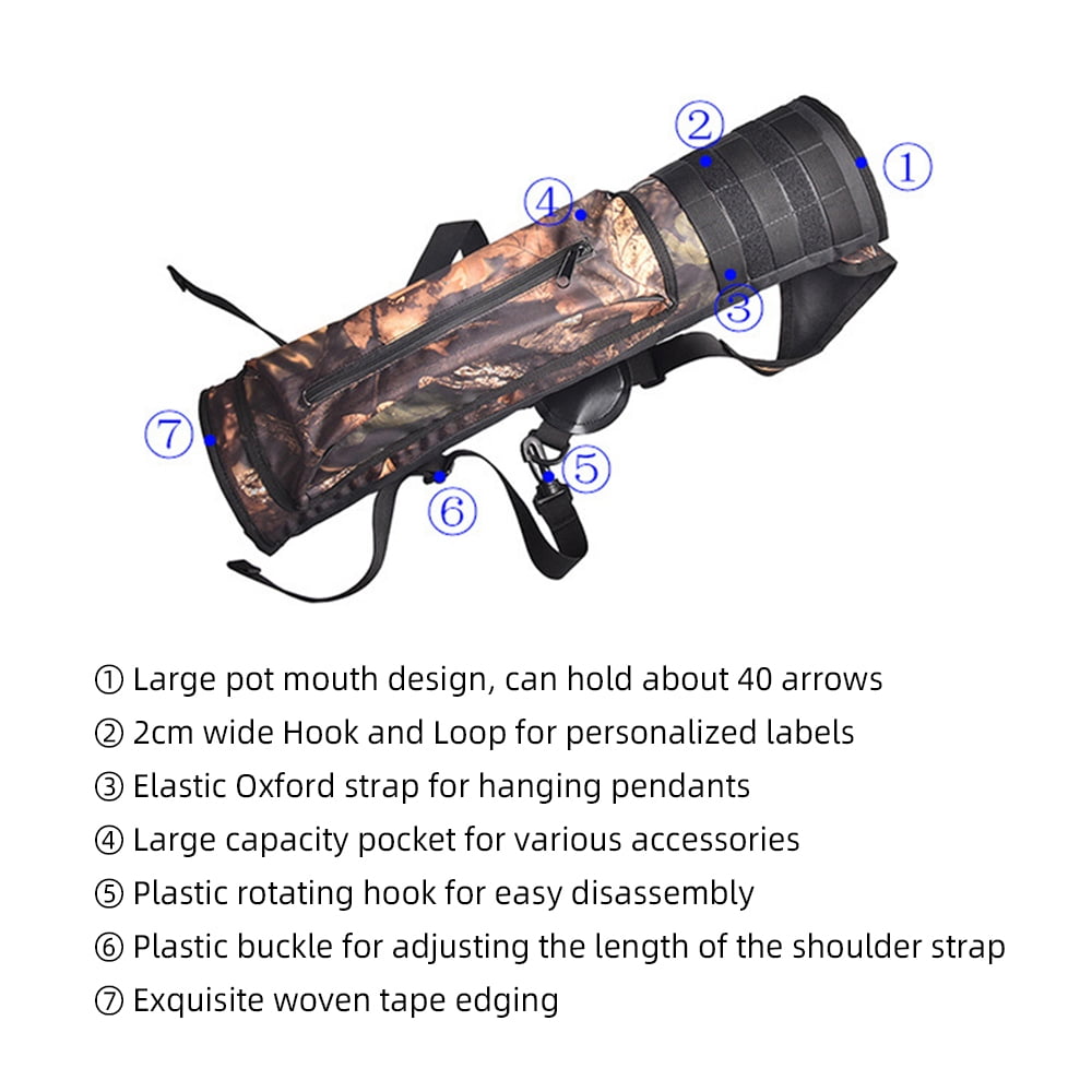 Sac De Transport Pour Arc Compound - Camouflage Imperméable - 44 Pouces