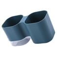 thumbnail image 1 of Kearding Portalápices 2 en 1, caja de almacenamiento de maquillaje, organizador de escritorio desmontable, caja de almacenamiento de cepillos, maceta Jardín y Patio azul Kearding HA005200-01, 1 of 6