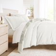 thumbnail image 4 of Ensemble de Housse de Couette Réversible 3 Pcs Motif Toile de Paradis, 4 of 10