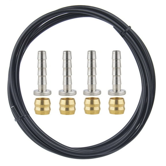 CENL 2.5M Bicycle Hydraulic Brake Line with Olive Connector Inserts Hose Repair Kit