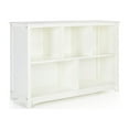 thumbnail image 2 of Guiedecraft Kids' Classic Bookshelf - White: Children's Wooden Playroom Shelving Bookcase for Toys, Cube Organizer and Cubby Storage, 2 of 5