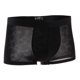 thumbnail image 1 of Calzoncillos de cintura baja supersuaves para hombre, ropa interior de de seda helada, bragas transpirables Negro XL Colcomx Ropa interior de calzoncillos de hombre, 1 of 8