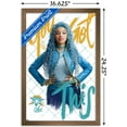 thumbnail image 3 of Disney Descendants: The Rise of Red - Chloe Wall Poster, 14.725" x 22.375" Framed, 3 of 5