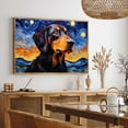 thumbnail image 5 of Appenzeller Sennenhund Dog Canvas Van Gogh Starry Night Wall Art Gifts Canvas Wall Art Frame Music Artist Customized Canvas Framed Photo Art Work For The Bedroom(Gifts For Dog Lover ), 5 of 6