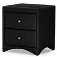 thumbnail image 2 of Baxton Studio Dorian Faux Leather Upholstered Modern Nightstand, Multiple Colors, 2 of 4