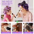 thumbnail image 6 of Jumbo Hair Curlers Rollers with Clips, 28 Pcs Big Rollers for Hair Set with 3 Sizes Self Grip Hair Roller for Long Medium Short Thick Thin Hair Bangs Volume, Salon Hair Dressing DIY Hair Roller, 6 of 8