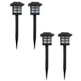 thumbnail image 7 of LOLIPPYY 4-Pack Solar Pathway Lights Outdoor Solar Powered Landscape Lighting for Yard Walkway Lawn Patio Driveway Warm Glow (Black), 7 of 7