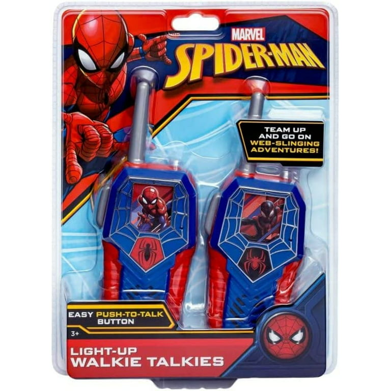 Spider Man Long Range Kids Walkie Talkie - Santa Ecommerce