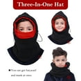 thumbnail image 7 of Kids Balaclava Face Mask, AYAMAYA Winter Windproof Hat Ski Mask for Cold Weather, Full Face Cover Warm Fleece Ski Mask Neck Warmer for Skiing Cycling, 7 of 7