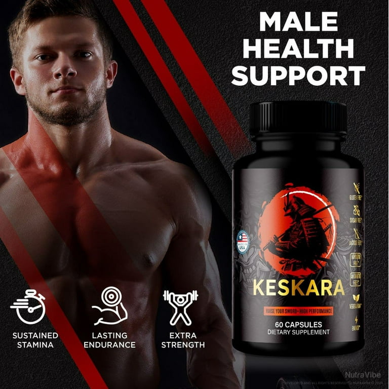 (3 Pack) Keskara Pills, Dietary Supplement, Complete Daily Formula for  Overall Wellness, Advanced Formula Capsules, Keskara Reviews (180 Capsules)