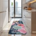 thumbnail image 4 of Pioneer Flower Floral Print Pattern Kitchen Rug Mat,Kitchen Runner Rugs Non Skid Washable,Decorative Kitchen Floor Mats for Kitchen,Sink,Laundry,17"x47.2", 4 of 7