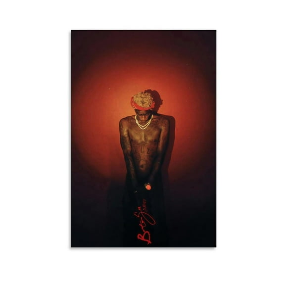 Barter 6 By Young Thug Canvas Poster Mural Decor Printing Picture Painting Living Room Hallway Decor Unframe-style