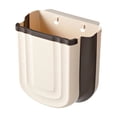 thumbnail image 2 of Under Sink Foldable Kitchen Trash Can, Wall Mounted Hanging Plastic Telescopic Garbage Bin, Collapsible Space Saving Household Storage Bin for Home Use, 2 of 6