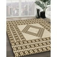 thumbnail image 2 of Ahgly Company Indoor Rectangle Patterned Red Dirt Brown Area Rugs, 7' x 10', 2 of 6