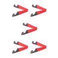 thumbnail image 2 of relayinert Adjustable Mobile Phone Holder V Shaped Phone Holder Universal Phone Accessory Red 5Set, 2 of 6
