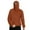 Z64-Brown, variant on Balaclava Hoodie for Men, Loose Masked Zipper Sweatshirt with Pocket