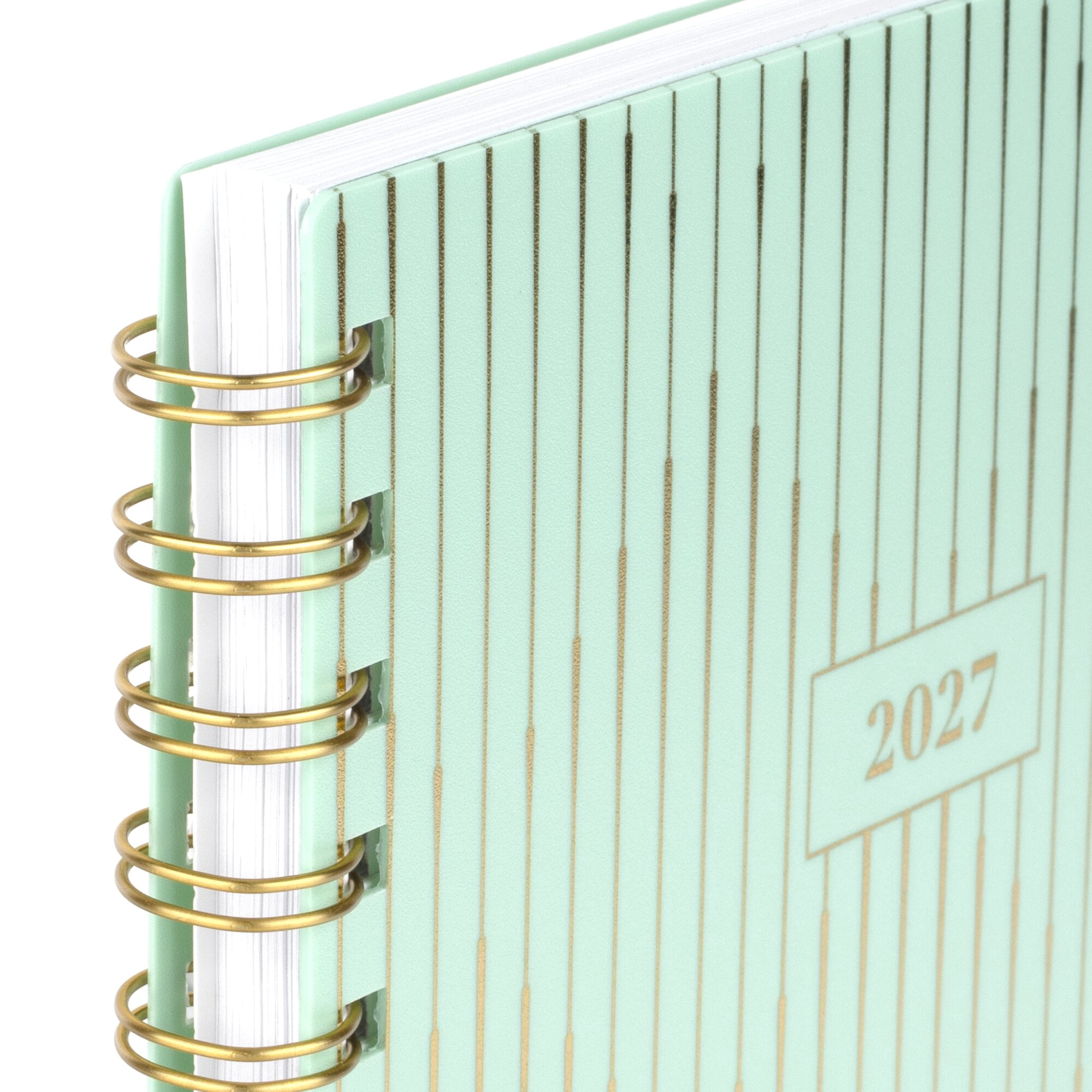 Mead Cambridge Glimmer 2027 Weekly Monthly Planner Small 5 12 x 8 12 - Regular