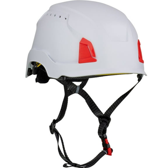 Protective Industrial Products Traverse Vented Industrial Climbing Helmet Ansi Ii Class C White