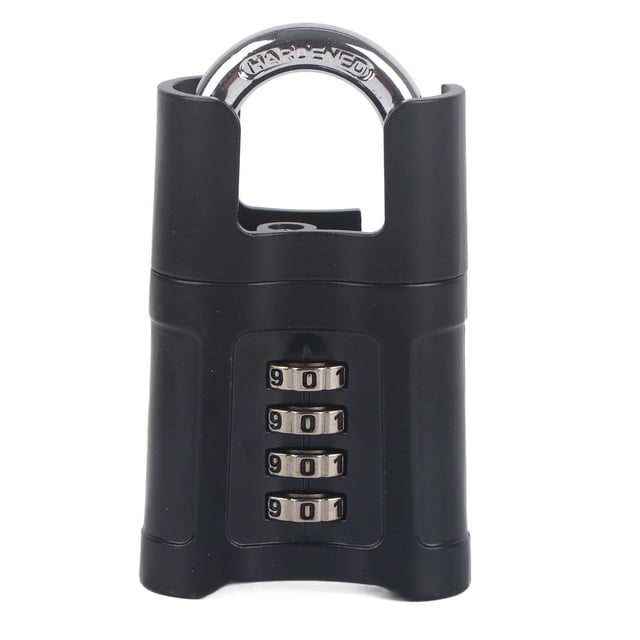 Candado de combinación con contraseña y código de 4 dígitos, cerradura de seguridad para puerta a prueba de agua