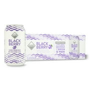 Clear American Unsweetened Blackberry Sparkling Water, 12 fl oz, 12 Count