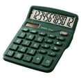 thumbnail image 2 of D-GROEE Desk Calculator, 12-Digit Solar Battery Office Calculator with Large LCD Display Big Sensitive Button, Dual Power Desktop Calculators, 2 of 8