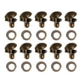 thumbnail image 1 of 10 Pcs Boucles de Chaussures Bottes Boucles de Lacets Chaussures d'Escalade Rivets Crochets de Lacets Pièces, 1 of 9
