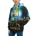 thumbnail image 2 of NinJago Boys Girls 3D Print Casual Pullover Hoodies Hooded Sweatshirts Tops Blouse with Pocket Age 6-16, 2 of 5