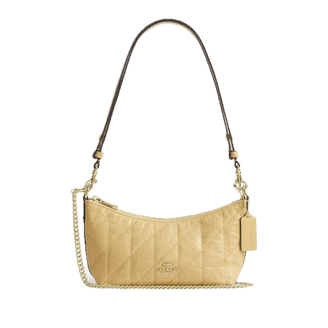 Coach Women's Dempsey Top Zip File Crossbody Bag in Signature