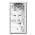 thumbnail image 1 of ArtToFrames 10x20 Inch Satin White Picture Frame, This White Wood Poster Frame is Great for Your Art or Photos, Comes with Regular Glass (4310), 1 of 1
