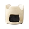 thumbnail image 1 of Tetera de porcelana con mango anti-escaldaduras, tetera de hojas sueltas, tetera para estilo H, 1 of 9