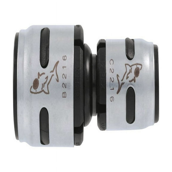 SharkBite EvoPEX Reducing Coupling Push to Connect - Plastic - 3/4 in x 1/2 in