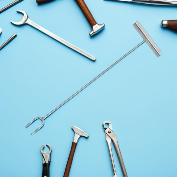 Minkissy Multi Functional Water Shut Off Key Stainless Steel with T Handle for Valve Control