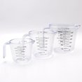 thumbnail image 2 of Plastic Measuring Cups Multi Measurement Baking Cooking Tool Liquid measuring cup; Liquid Measure Jug Container, 2 of 9