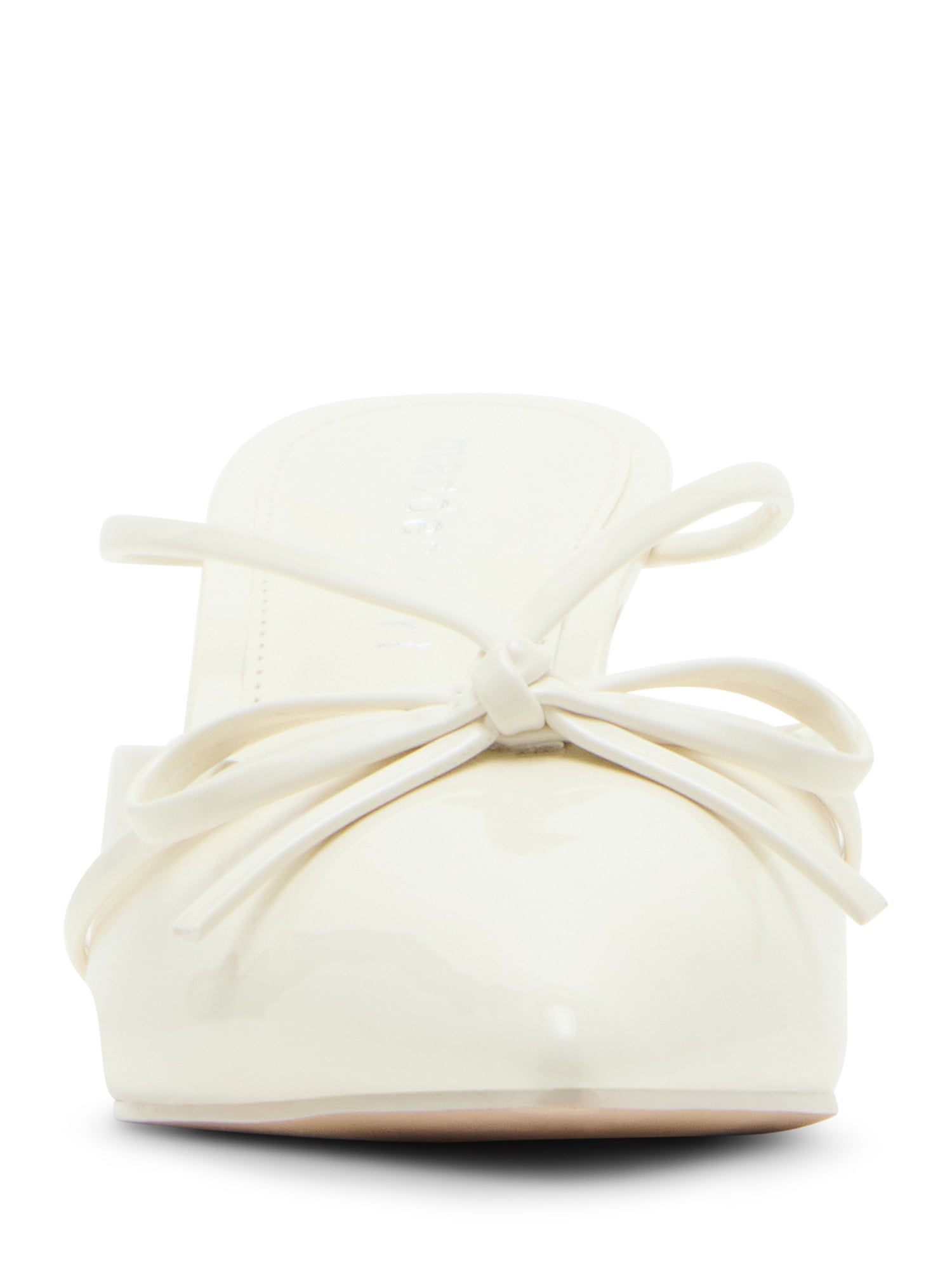Madden Girl Women's Bells Slide On Strappy Heeled Mule