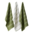 thumbnail image 1 of Design Imports 70319A Green Ribbed Terry Dishtowel Dishcloth - Set of 8, 1 of 2