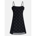 thumbnail image 5 of No Boundaries Printed Swing Mini Dress, Women's XXS-XXL, 5 of 5