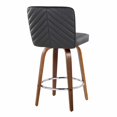 thumbnail image 5 of LumiSource Henry 26" Fixed-Height Counter Stool - Set of 2, 5 of 7
