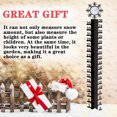 thumbnail image 4 of Outdoor Snow Gauge 36in Snow Measuring Snowfalls Gauge with for Yard Decorations Garden Rain Gauge, 4 of 9