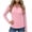Pink, variant on yillto Womens 1/4 Zip Sun Protection Shirt Long Sleeve Lightweight Shirts Clothing for Hiking Running