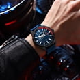 thumbnail image 3 of Reloj Curren 8421 para hombre gris con pulsera de silicona, 3 of 8