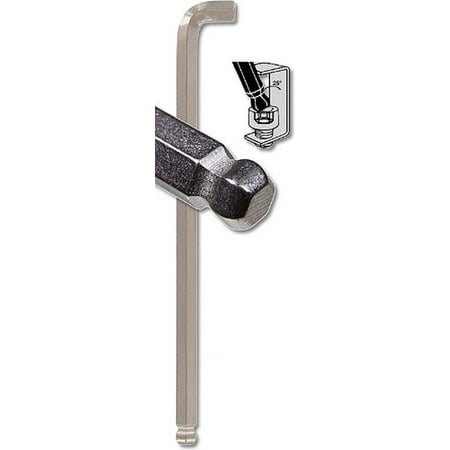 UPC: 0037231167608 | Bondhus 16760 4mm Stubby Ball End Tip Hex Key L-Wrench w/BriteGuard Long Arm