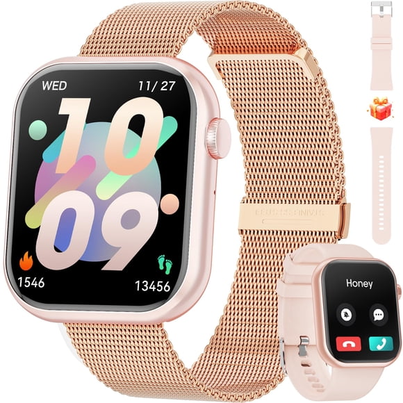 Reloj inteligente Hwagol con monitor de actividad y pantalla de 1.85''
