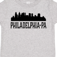 thumbnail image 4 of Inktastic Philadelphia Pennsylvania City Skyline Boys or Girls Toddler T-Shirt, 4 of 5