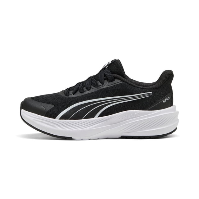 Tenis Puma Dasher Lite Sliptech PS para Niños 17 A 21.5. 313326-01 negro 21