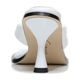 thumbnail image 2 of CIRCUS NY Womens White Cushioned Skeet Square Toe Sculpted Heel Slip On Dress Heeled Thong Sandals 7.5 M, 2 of 4