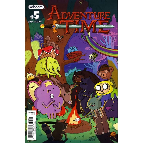 Adventure Time #5 (2nd) VF ; Boom! Comic Book