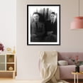 thumbnail image 3 of Historic Framed Print, [Portrait of Christopher Isherwood and W.H. Auden], 17-7/8" x 21-7/8", 3 of 9